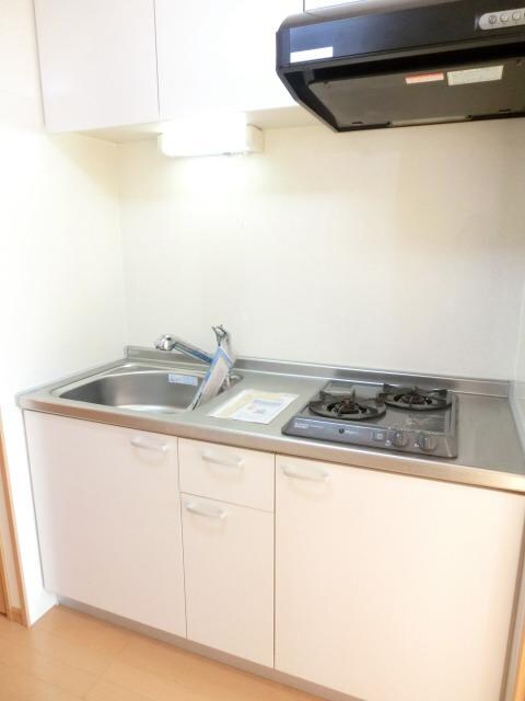 キッチン(２口システムキッチンです)