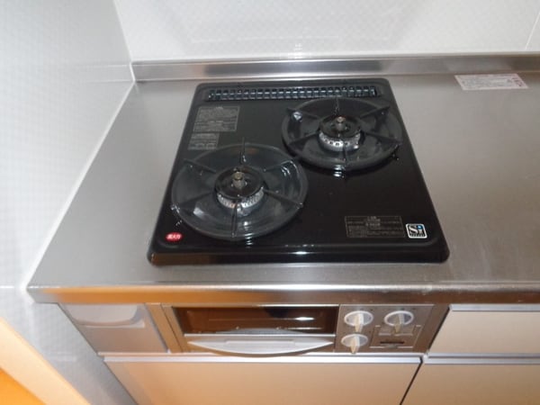 キッチン(２口ガスコンロ・グリル)