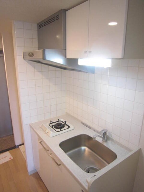 キッチン(1口ガスコンロ設置済み)