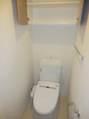 トイレ(収納棚・ウォシュレット完備)