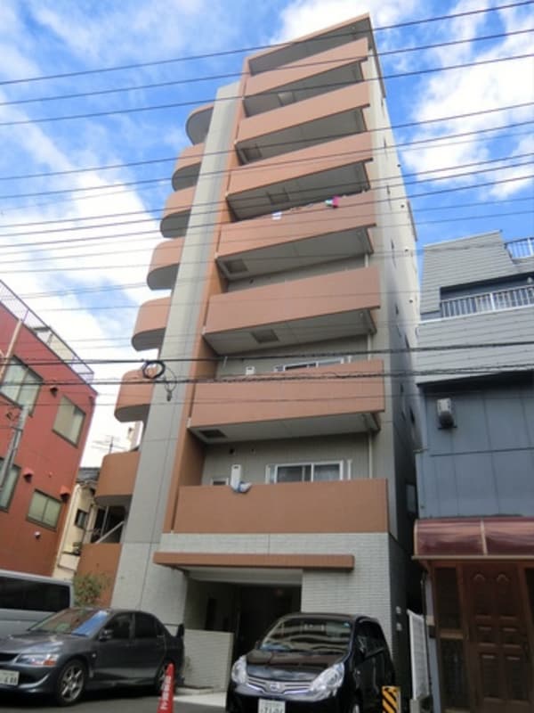 外観(タイル張りのキレイな外観)