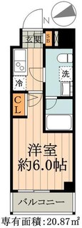 メインステージ北千住IVの間取図