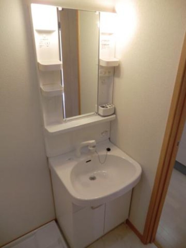 洗面(女性にうれしいシャンプードレッサー)