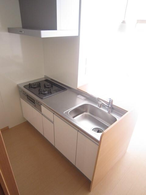 物件内観写真3　(３口ガスシステムカウンターキッチン・グリル付)