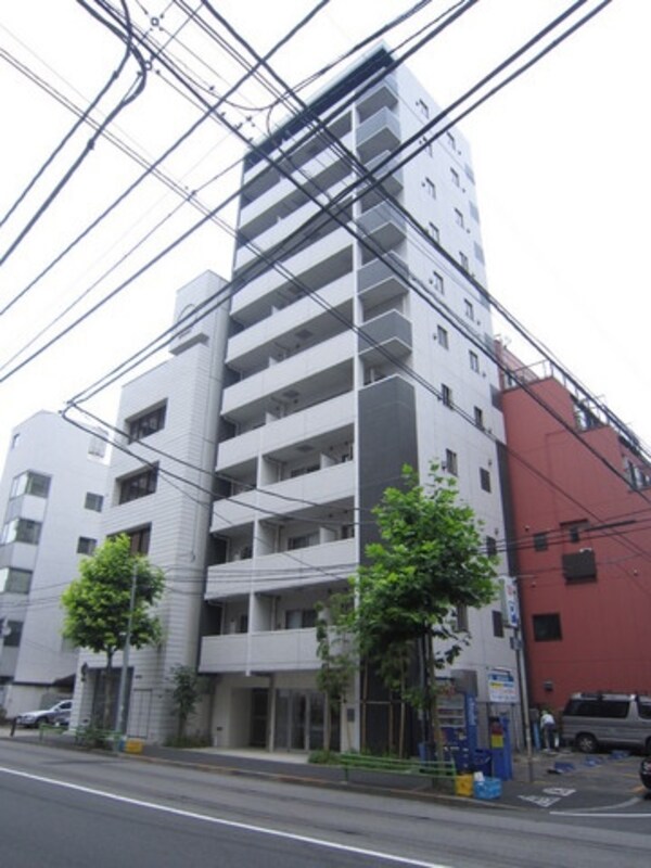 外観(新富町駅徒歩5分オートロックマンション)