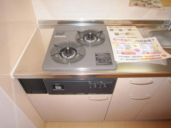 その他室内・内装(2口ガスシステムキッチン)