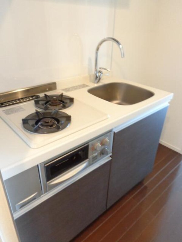 キッチン(2口ガスシステムＫです)