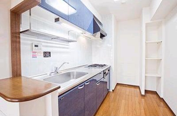 キッチン(３口ガスコンロ付き)