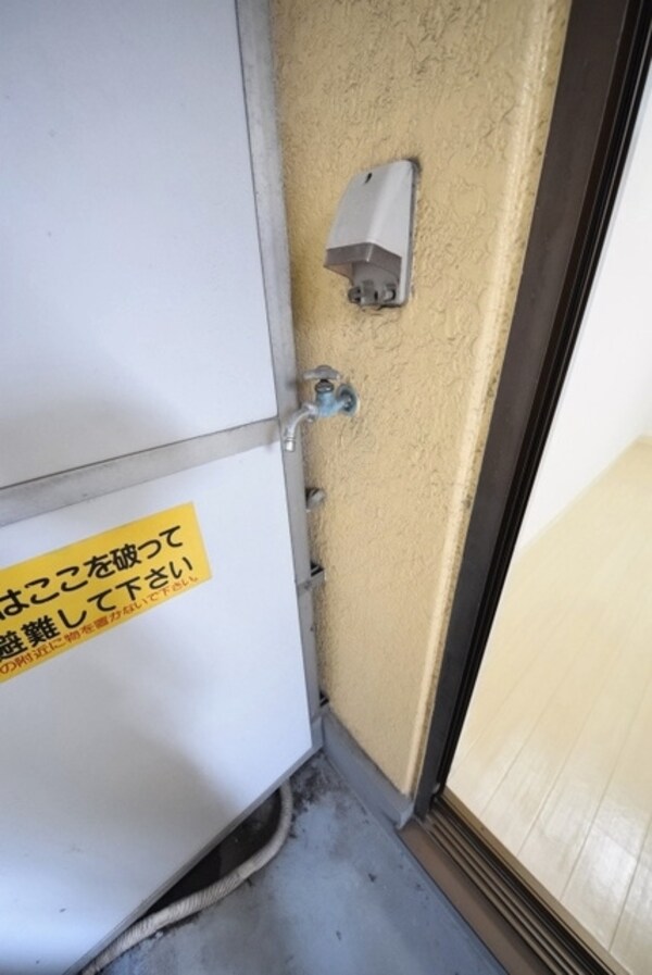 設備(洗濯機置き場はバルコニーになります)