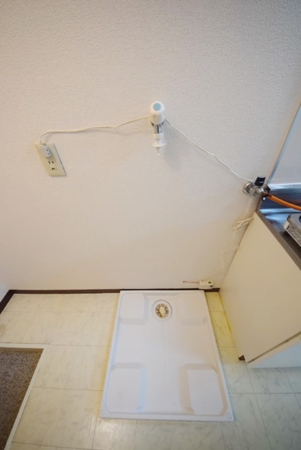 設備(室内洗濯機置場です。)