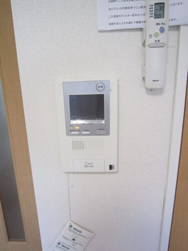 セキュリティ(モニター付インターホン)