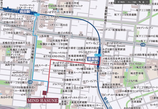 地図(間取図)