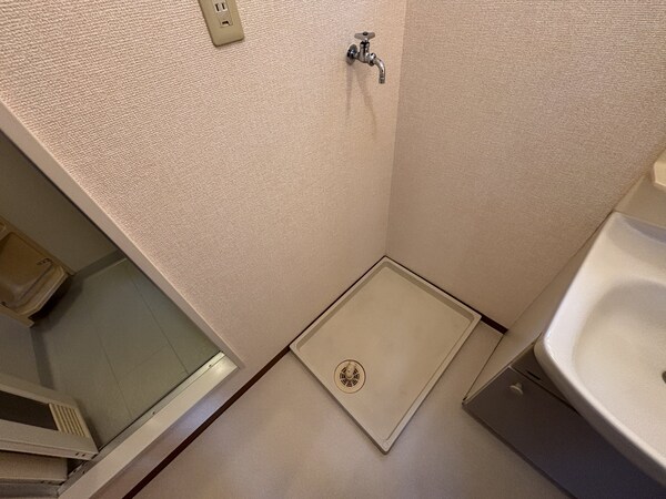設備(洗濯機置き場)