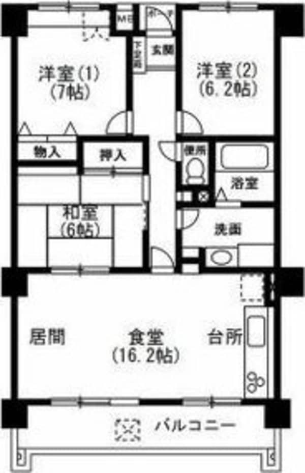 間取図(平面図)