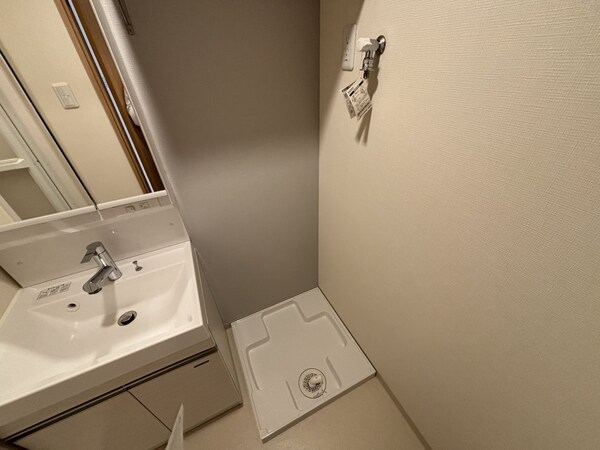 設備(洗濯機置き場)