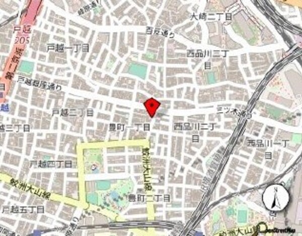 地図(周辺地図)