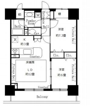 間取図