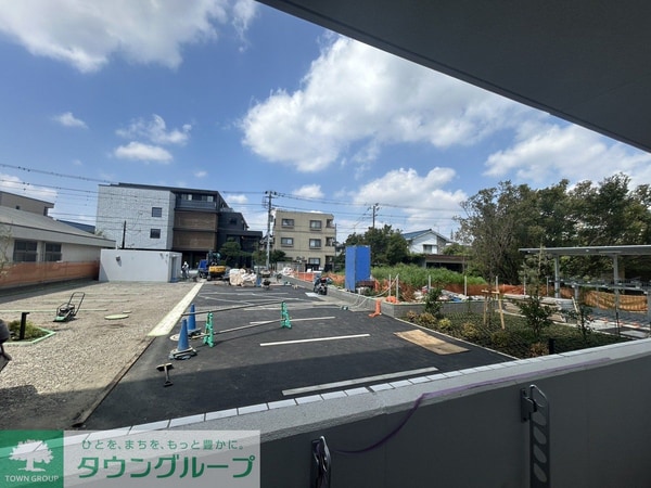 眺望(駐車場)