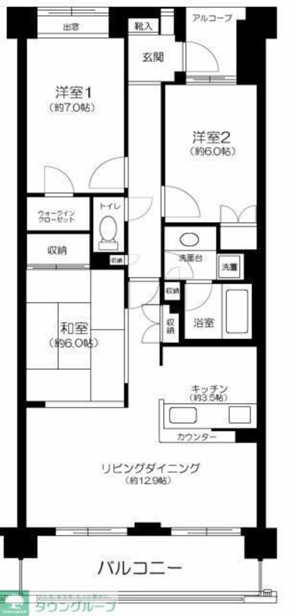 間取図(平面図)