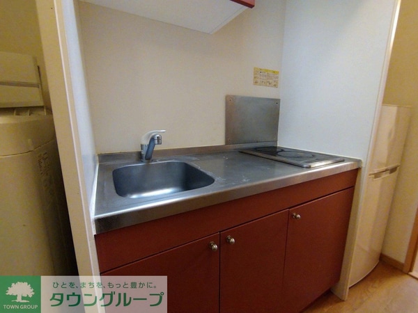 キッチン(シングルレバー設置　シンク広めです♪)