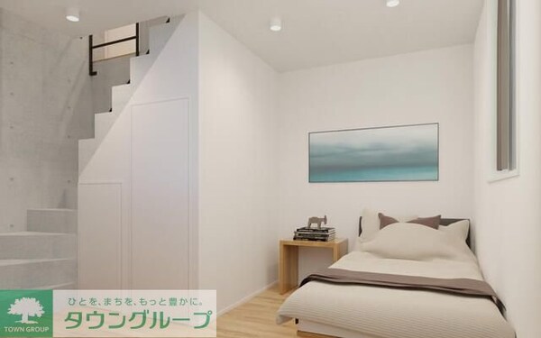 寝室(※参考用室内パース)