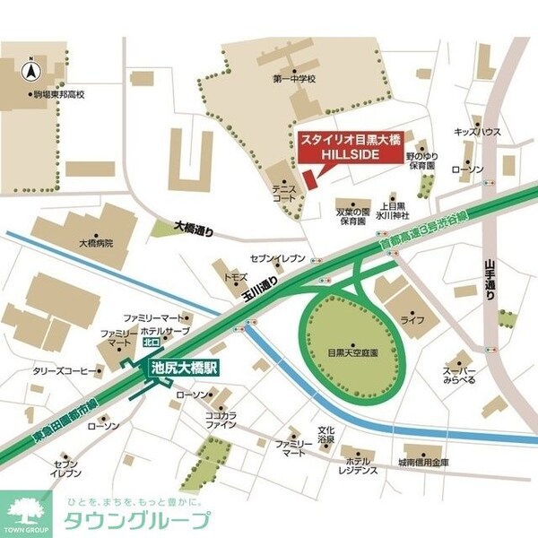 地図(お部屋探しは株式会社　タウンハウジング　までお気軽にお問合…)