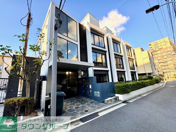 外観(麻布十番徒歩圏内のお洒落なデザイナーズ物件)
