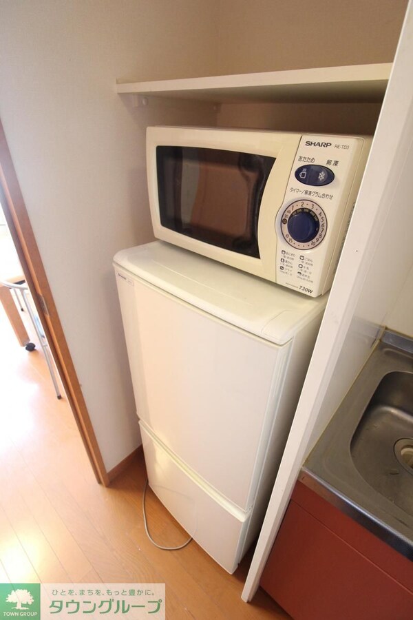 設備(冷蔵庫・電子レンジ)