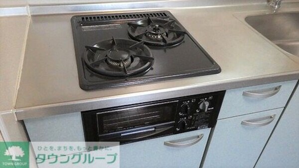 キッチン(ガスコンロ　※2018年3月撮影)