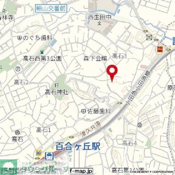 地図(★お部屋探しはタウンハウジング稲田堤店まで★)