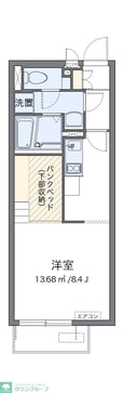 ミランダＩＩＤＡの間取図