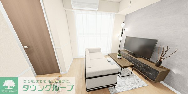 リビング・居室(「パースはイメージのため実際とは異なる場合があります。実際…)