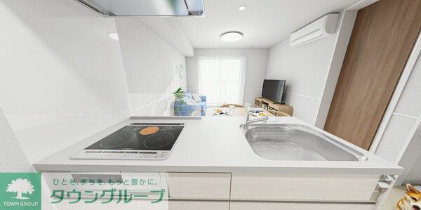 キッチン(CGパース)