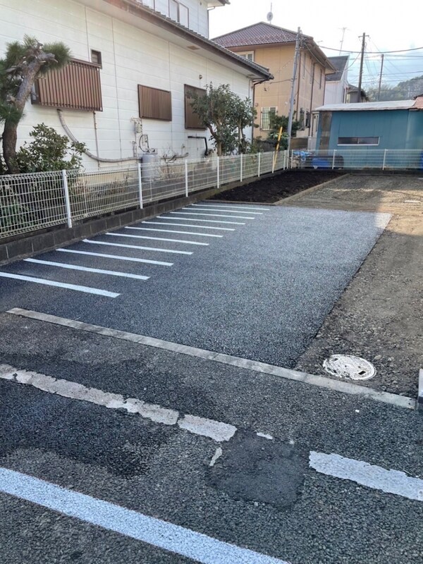 共有部分(バイク置き場)