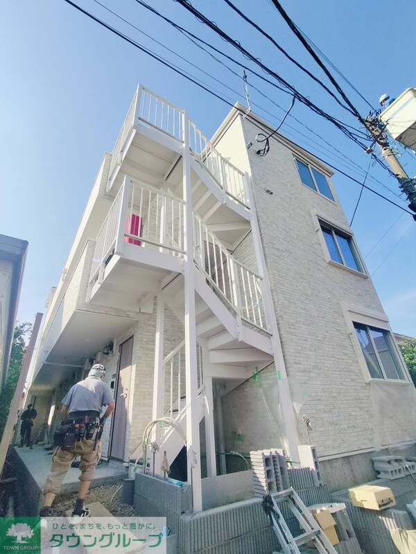外観(建築中の外観でございます)