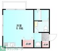 コアパレス常葉３の間取図