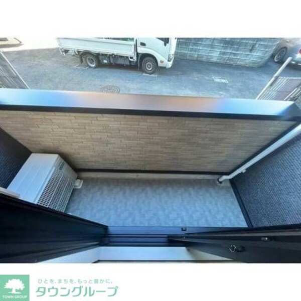 バルコニー(タウンハウジング調布店まで♪)