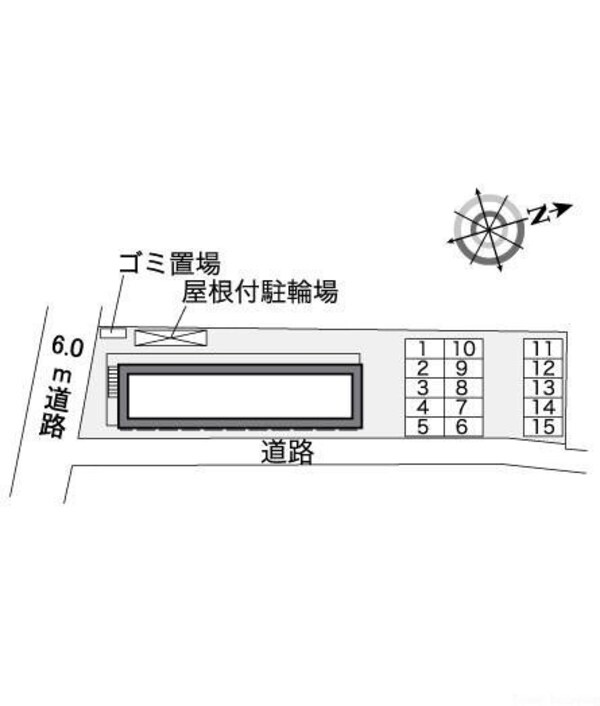 駐車場(駐車場・駐輪場・ゴミ置き場)