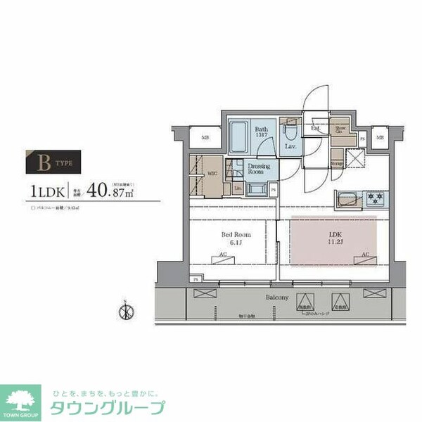 間取図(平面図)(★お部屋探しは株式会社タウンハウジング東京まで★)