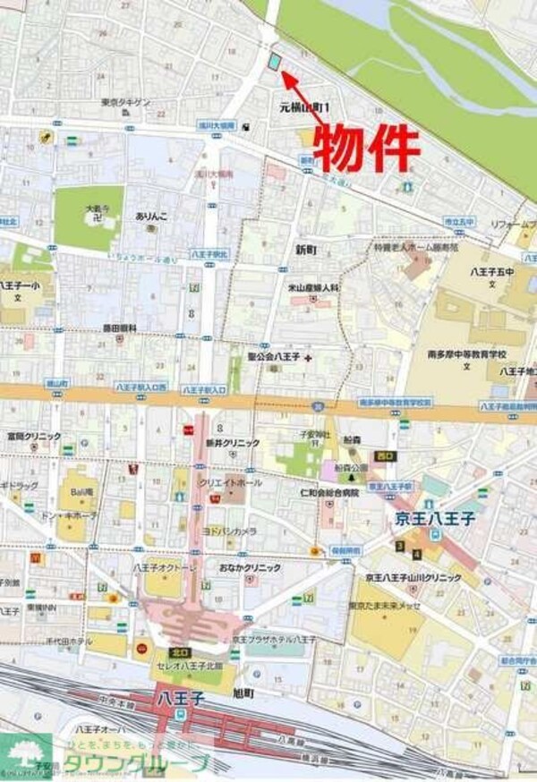 地図(★お部屋探しは株式会社タウンハウジング東京まで★)
