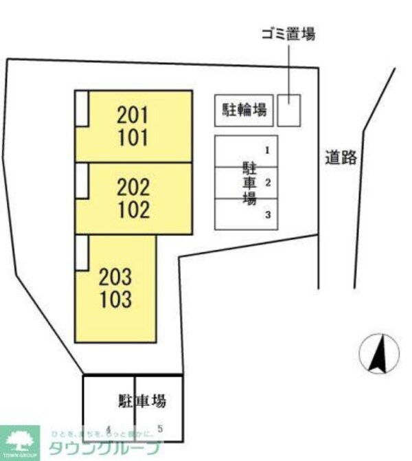 駐車場(★お部屋探しは株式会社タウンハウジング東京まで★)