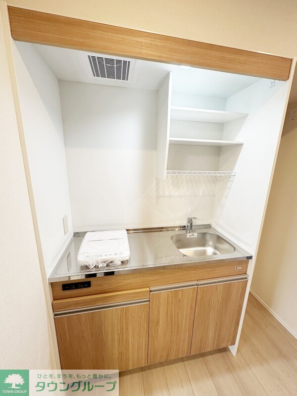キッチン(＊2階の同間取りの写真です。)