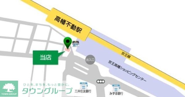 地図(★お部屋探しは株式会社タウンハウジング東京まで★)
