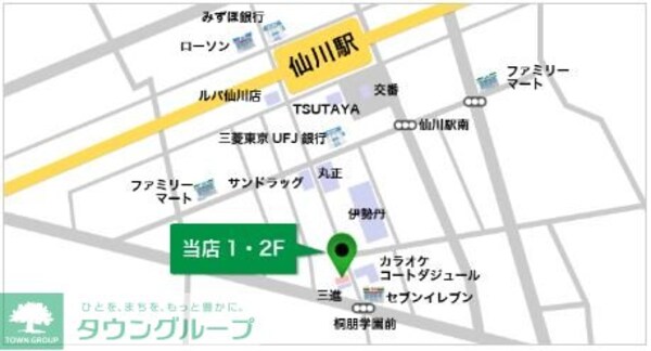 地図(★お問い合わせはタウンハウジングまで★)