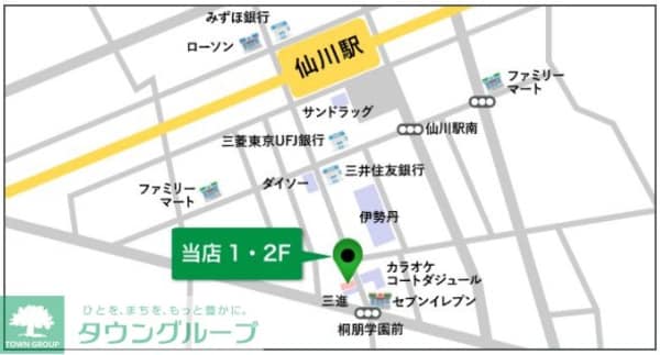 地図(★お問い合わせはタウンハウジングまで★)