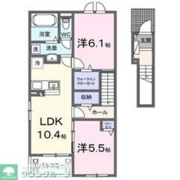 バス／シャワールーム等(間取図)