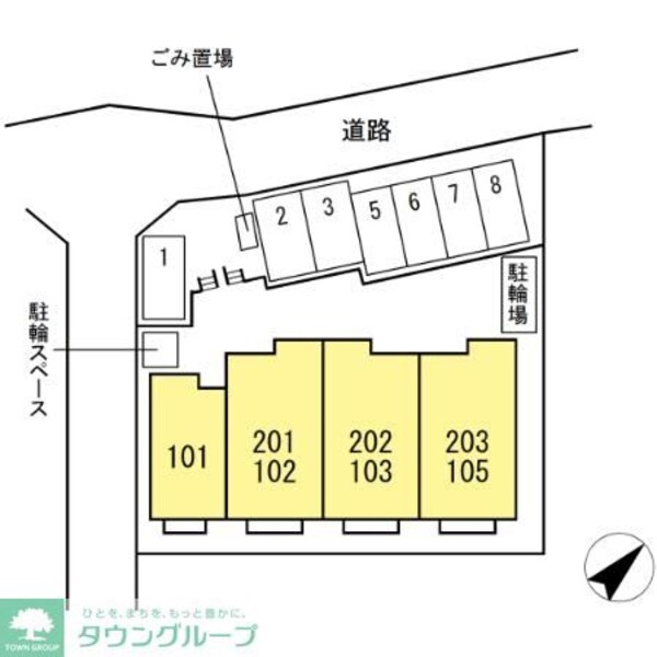 駐車場(★お部屋探しはタウンハウジング高幡不動店まで★)