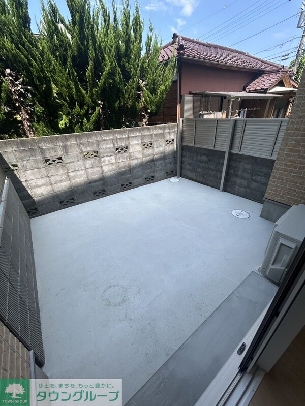 バルコニー(庭)