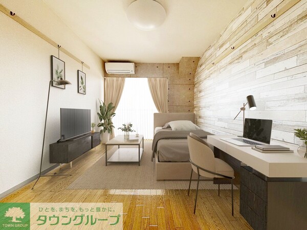 リビング・居室(※家具家電はイメージです。)