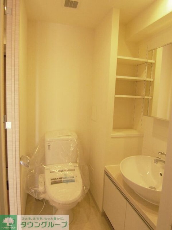 トイレ(Cタイプ2011年1月撮影 同タイプ1003号室の写真です。)